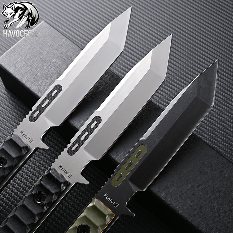 8mm Thick Hunter II Tactical Fixed Blade Knife