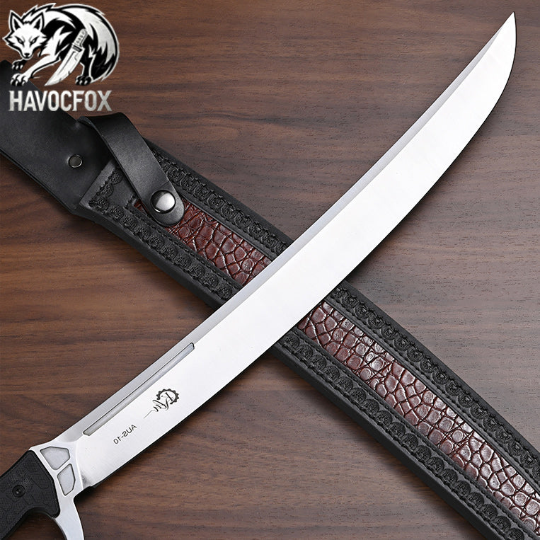 Xunguang Knight D-Guard Long Tactical Saber Fixed Blade Knife