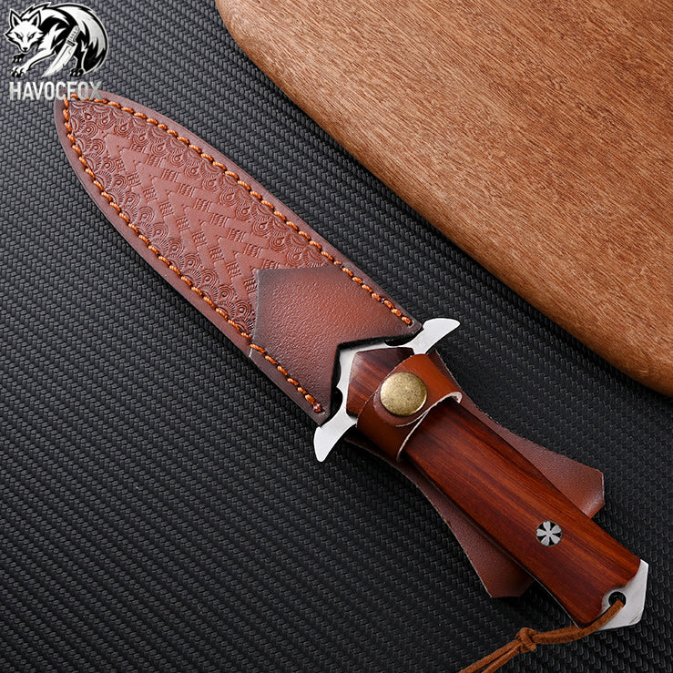 M390 Small Holy Sword Double Edge Tactical Fixed Blade Knife