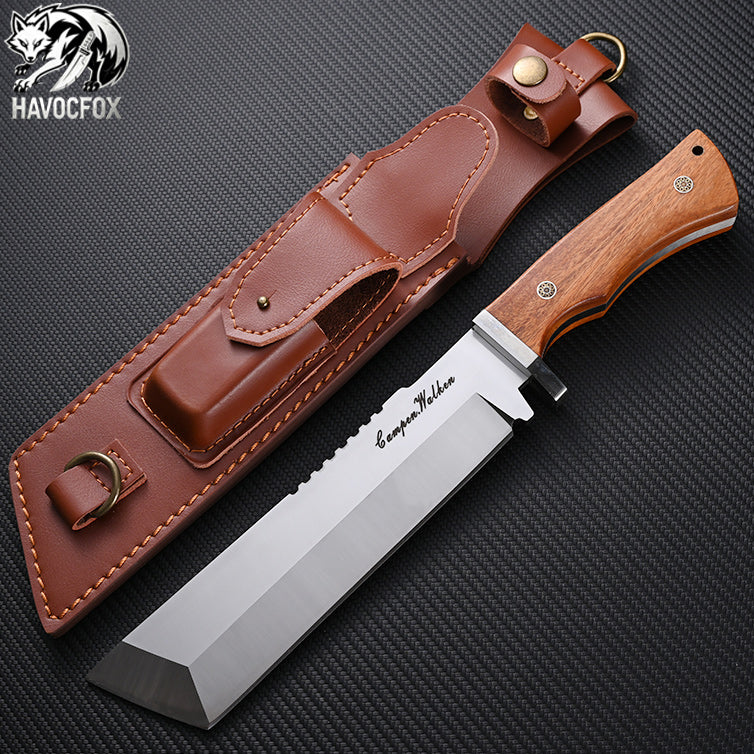 Camper Walker Tanto Outdoor Fixed Blade Knife