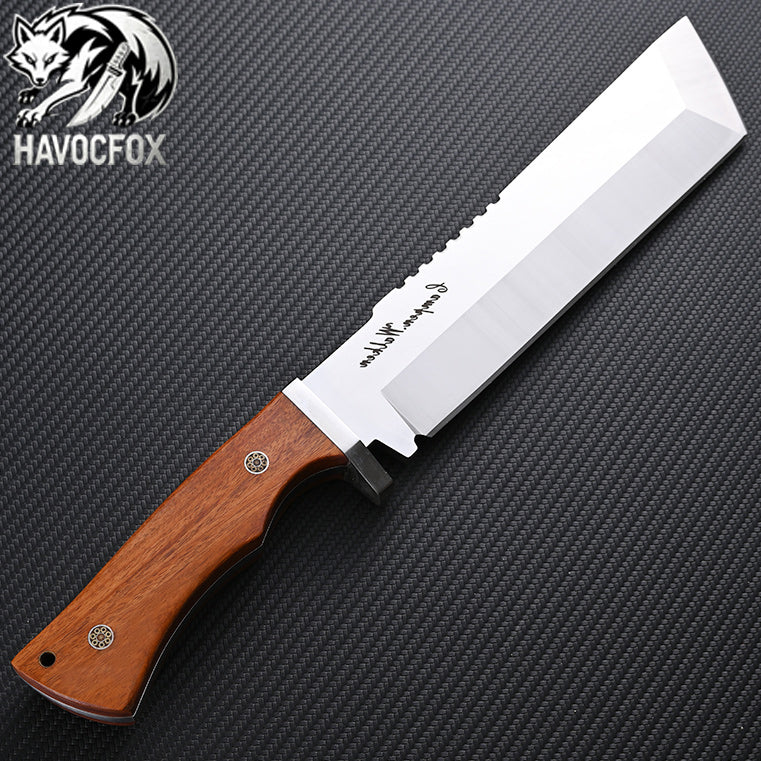 Camper Walker Tanto Outdoor Fixed Blade Knife
