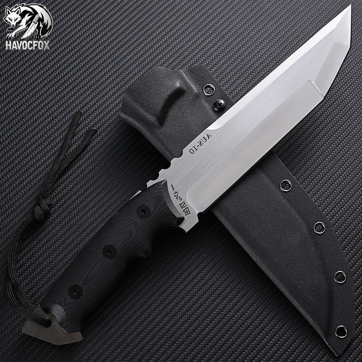 Ichimonji Tanto Tactical Fixed Blade Knife