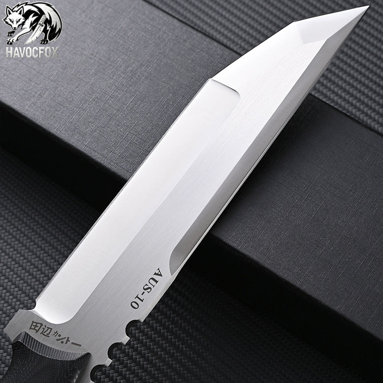 Ichimonji Tanto Tactical Fixed Blade Knife