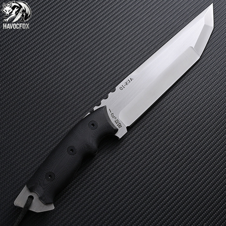 Ichimonji Tanto Tactical Fixed Blade Knife