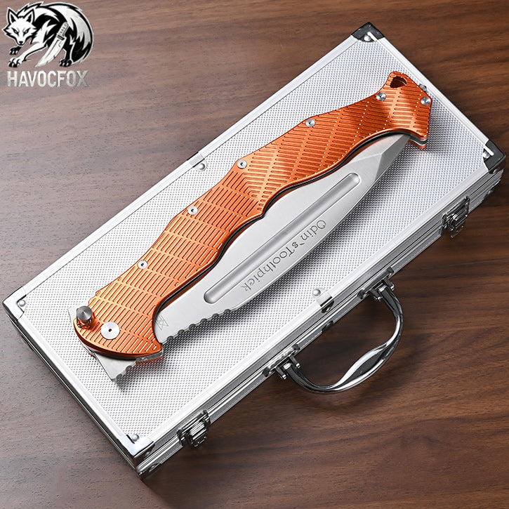 Odin's Toothpick Heavy-Duty Kukri Folding Knife