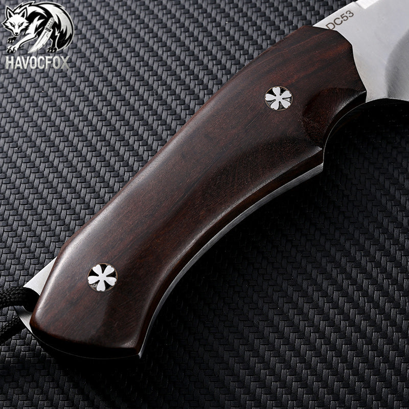 Vintage Curved Kukri Fixed Blade Hunting Knife
