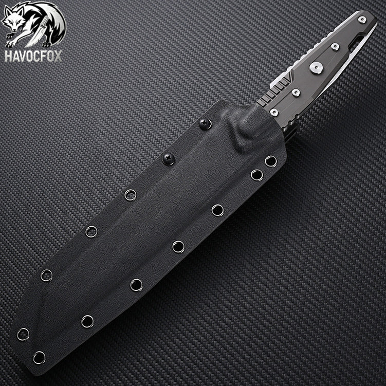 Mecha Warrior AUS-10 Tactical Fixed Blade Knife