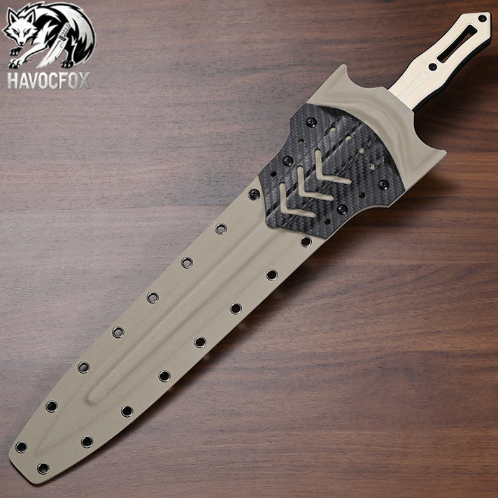 Lady of the Lake Tactical Double-Edged Fixed Blade Knife