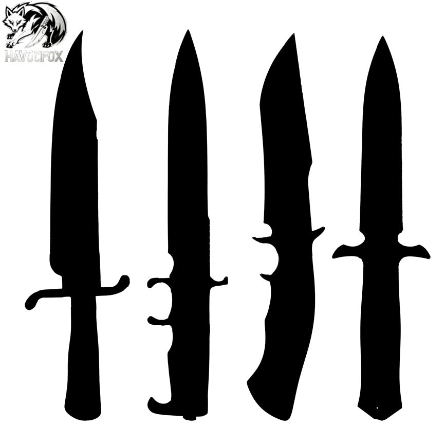 Mysterious Series Fixed Blade Knife Mystery Box 1/2/4/8 Pcs