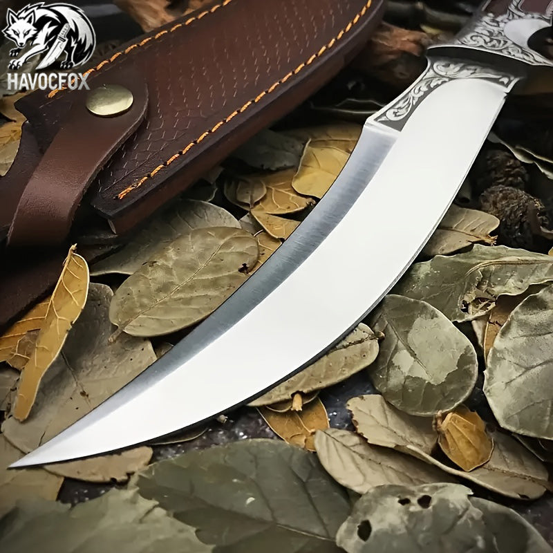 Multi-functional outdoor straight knife