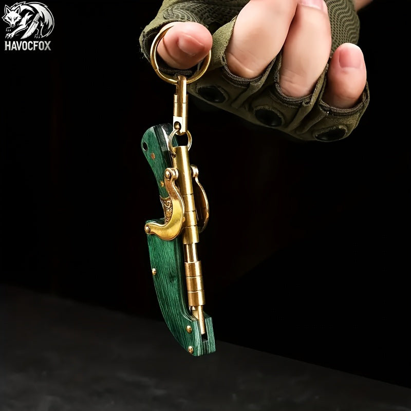 Miniature outdoor pocket knife D2 steel knife handle convenient to play with