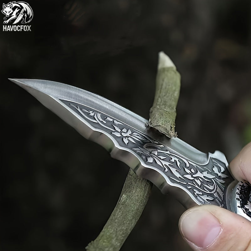 Carving steel knife outdoor knife thickened version 6.0
