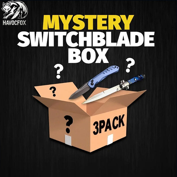 Mystery Brand Switchblade Knife Pack (1 Or 3 Knife)