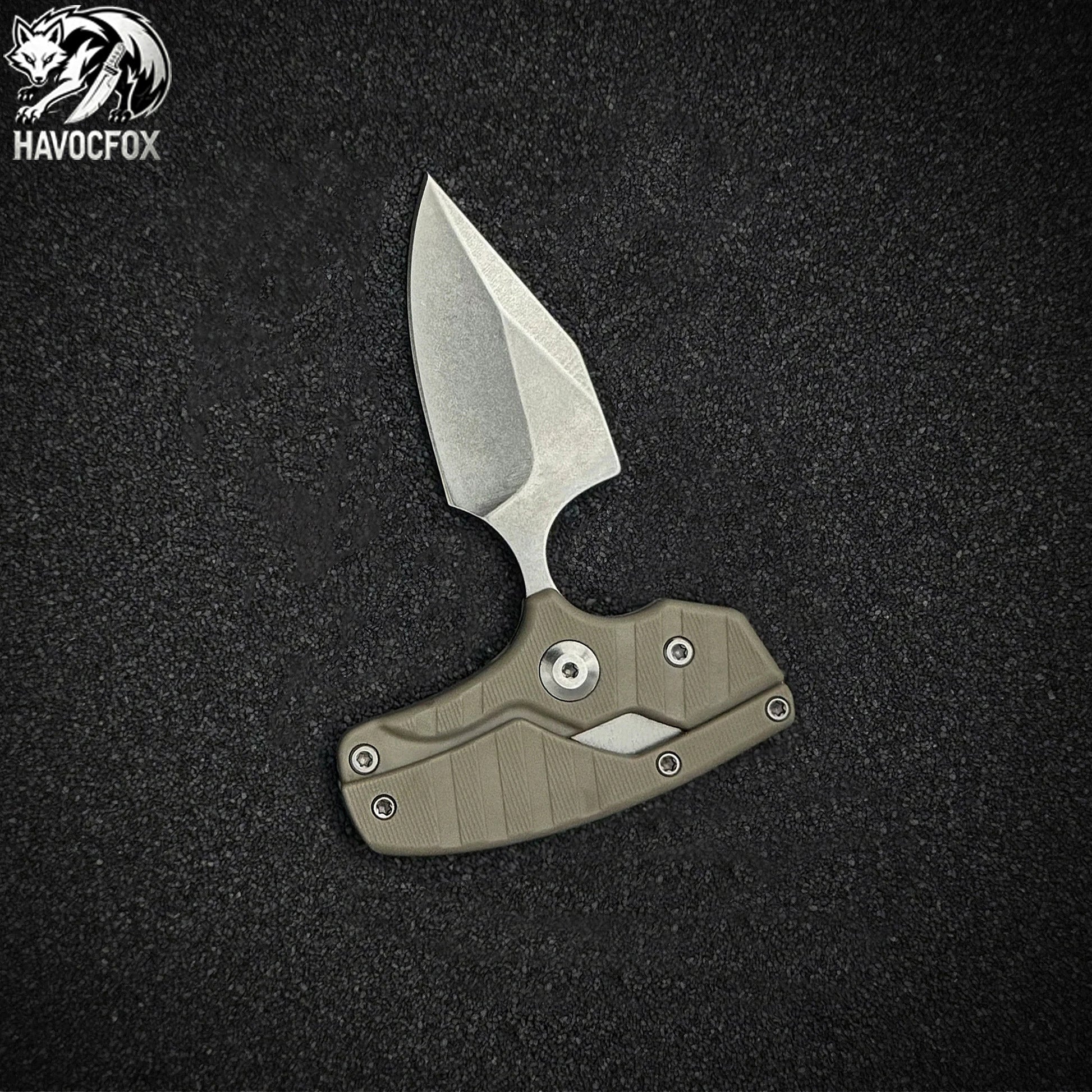Dual-form folding spiked knife