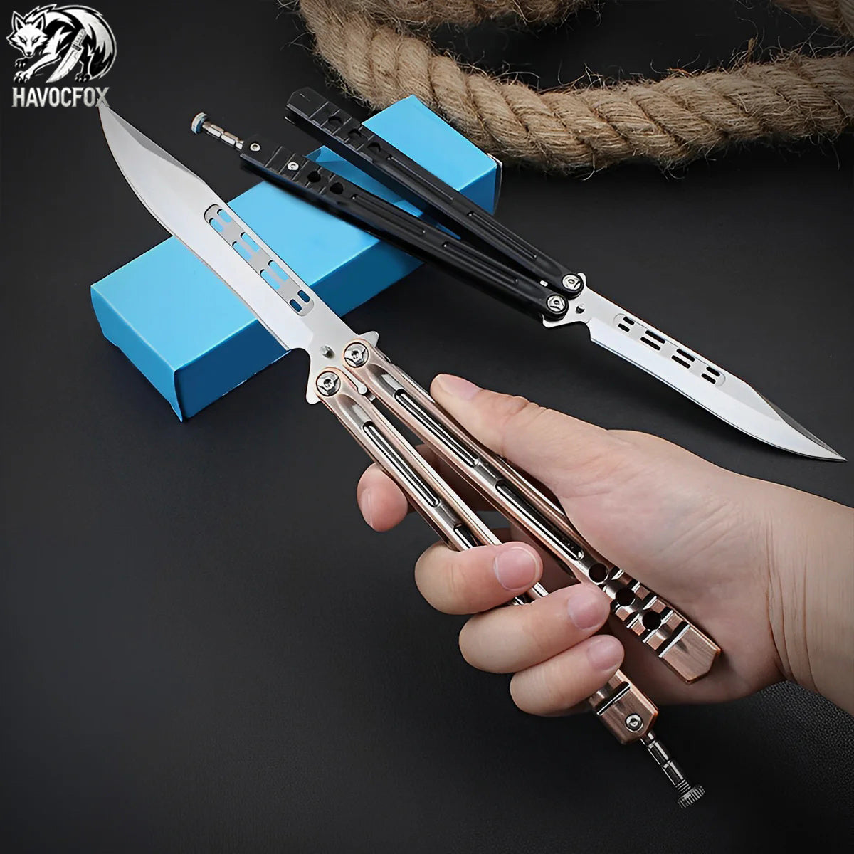 Trinity Wing Balisong Butterfly Knife