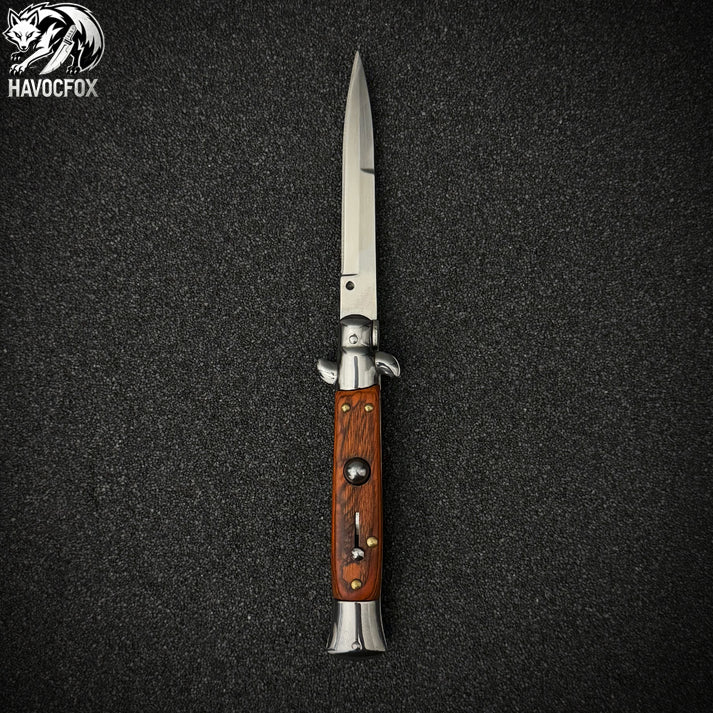 Italian Stiletto Side Opening Automatic Knife