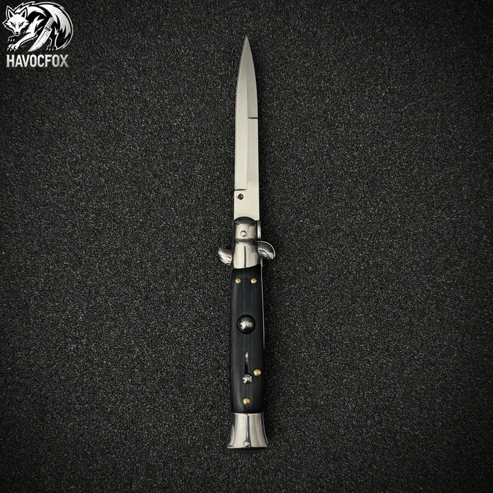 Italian Stiletto Side Opening Automatic Knife