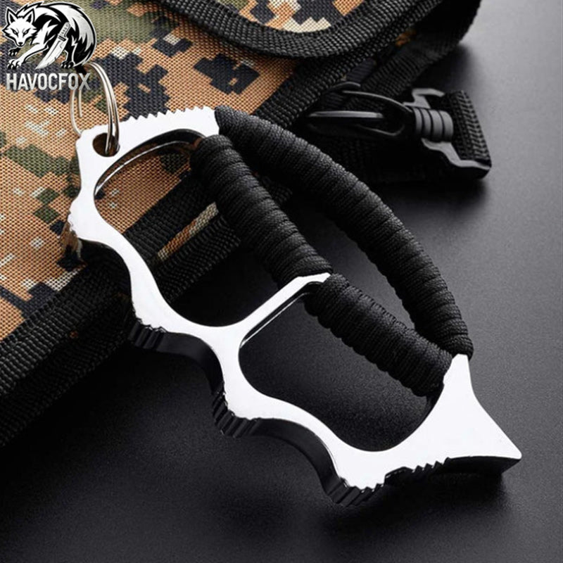 Thickened Four finger Brass Knuckles self defense-GS145