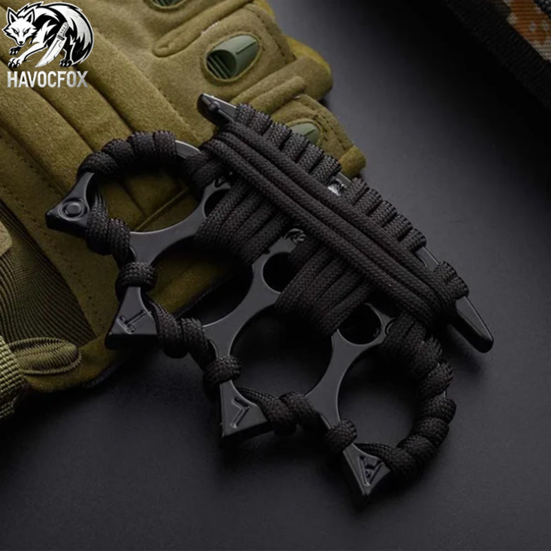 Thickened Four finger Brass Knuckles self defense-GS145