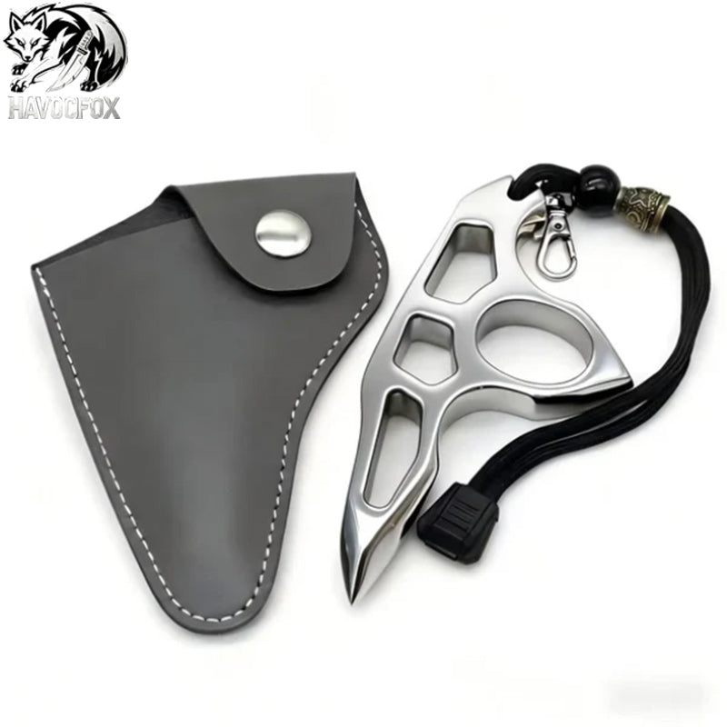Stainless Steel Single Finger Brass Knuckle Broken Windows- GS117