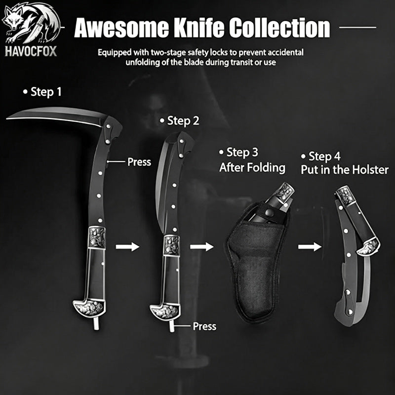 Columbia Folding Sickle Reaping hook-GS29