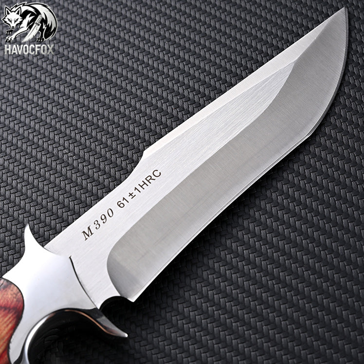 M390 Multi-functional Outdoor Bowie Fixed Blade Knife