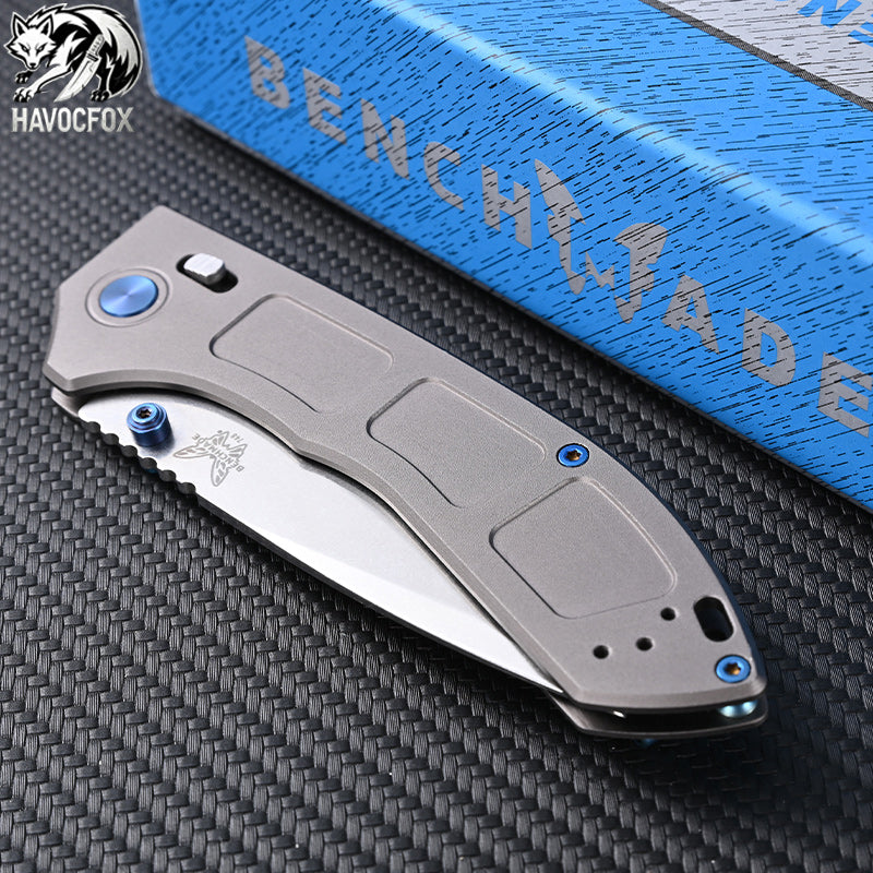 Benchmade 748 Narrows Lightweight Titanium EDC Folding Knife