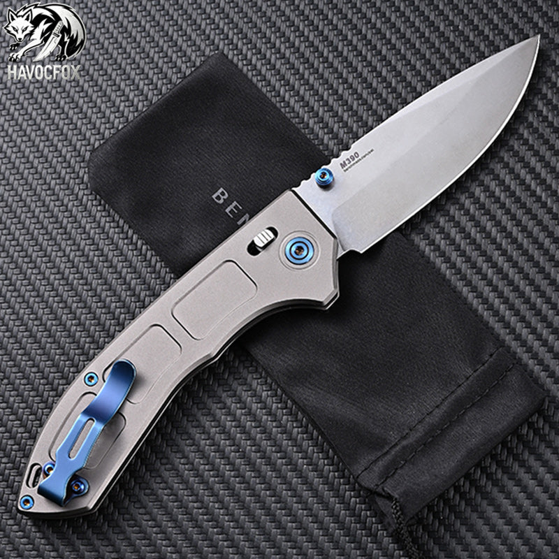 Benchmade 748 Narrows Lightweight Titanium EDC Folding Knife