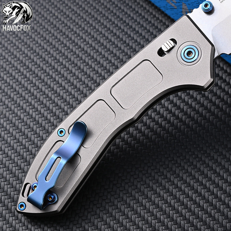 Benchmade 748 Narrows Lightweight Titanium EDC Folding Knife