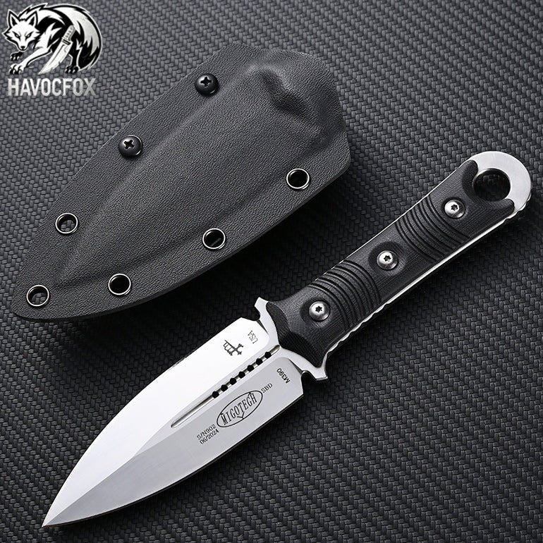 Microtech SBD201 Double-Edged Tactical Fixed Blade Knife