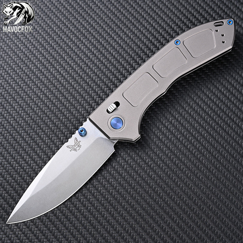 Benchmade 748 Narrows Lightweight Titanium EDC Folding Knife
