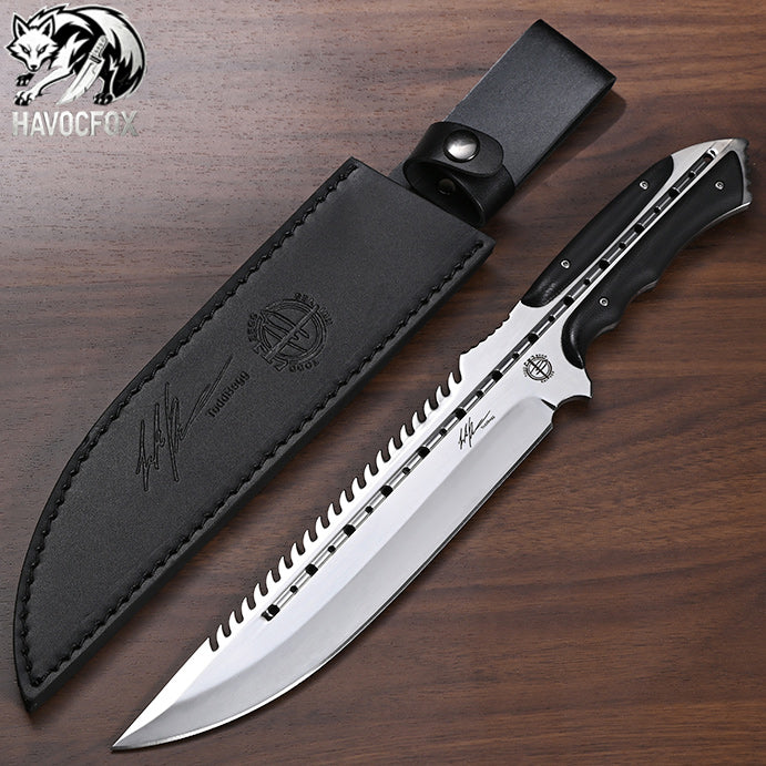 Todd Begg Knight Sawback Tactical Fixed Blade Knife