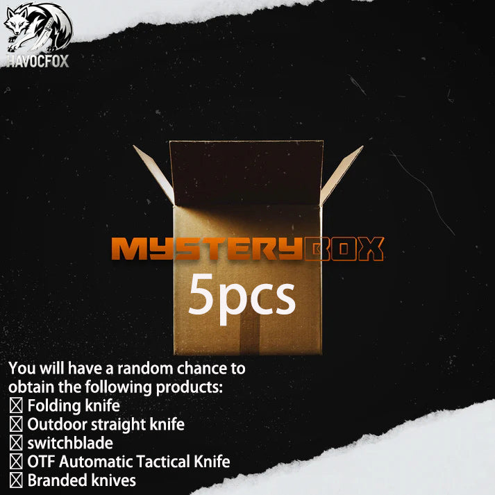 Mystery Series 1/3/5/7-Piece Outdoor Tactical Knife Set