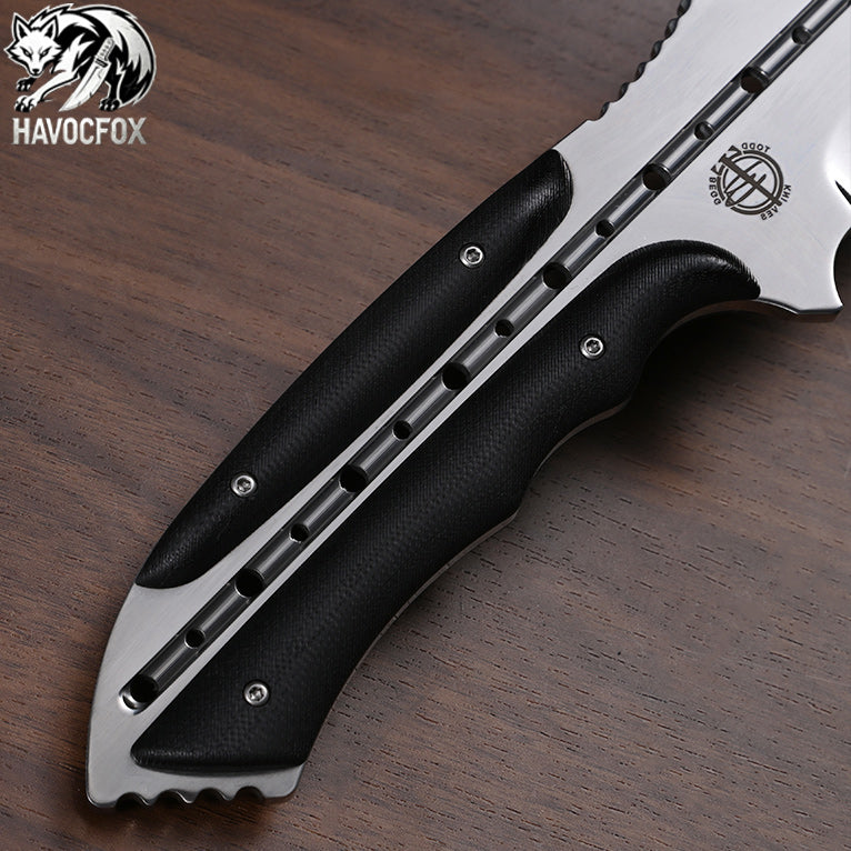 Todd Begg Knight Sawback Tactical Fixed Blade Knife