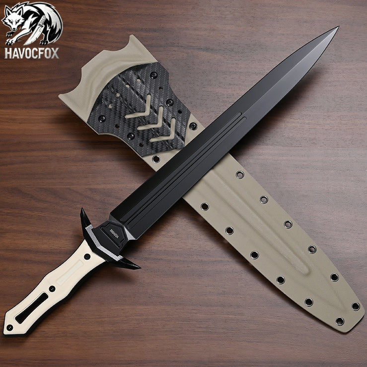 Lady of the Lake Tactical Double-Edged Fixed Blade Knife