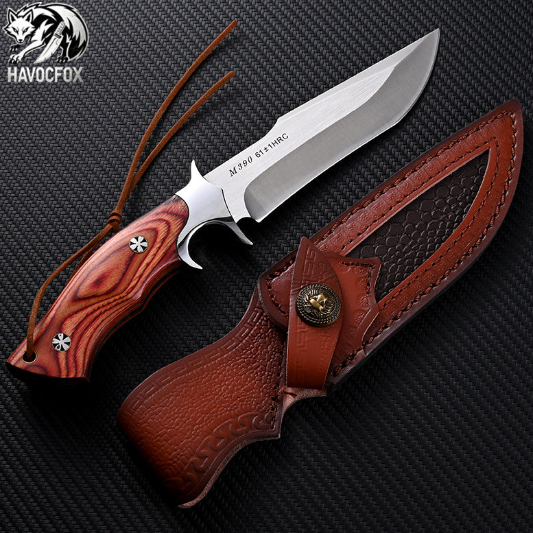 M390 Multi-functional Outdoor Bowie Fixed Blade Knife