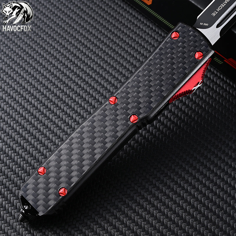 Microtech UTX-85 Carbon Fiber Handle OTF Automatic Knife