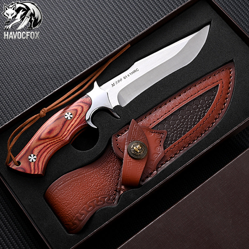 M390 Multi-functional Outdoor Bowie Fixed Blade Knife