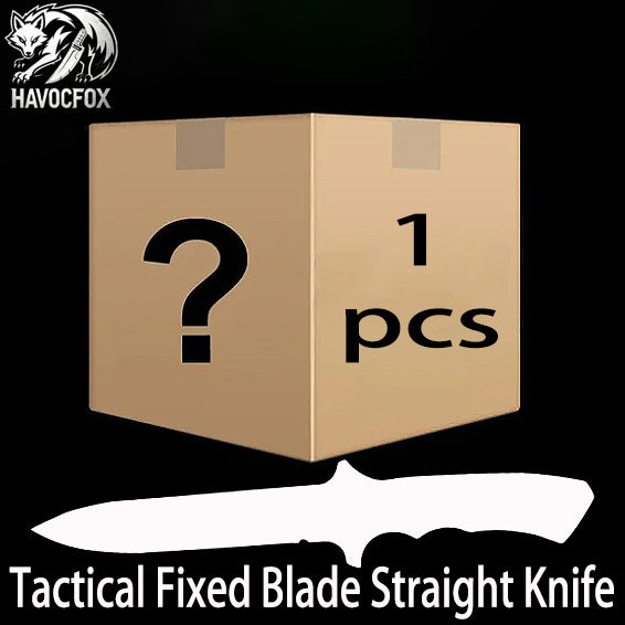 Mysterious Series Fixed Blade Knife Mystery Box 1/2/4/8 Pcs