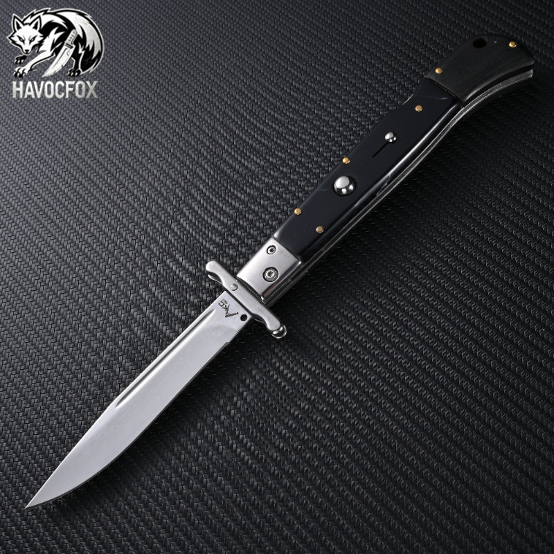 11 inch Roma Italian Stiletto Side-opening Automatic Switchblade