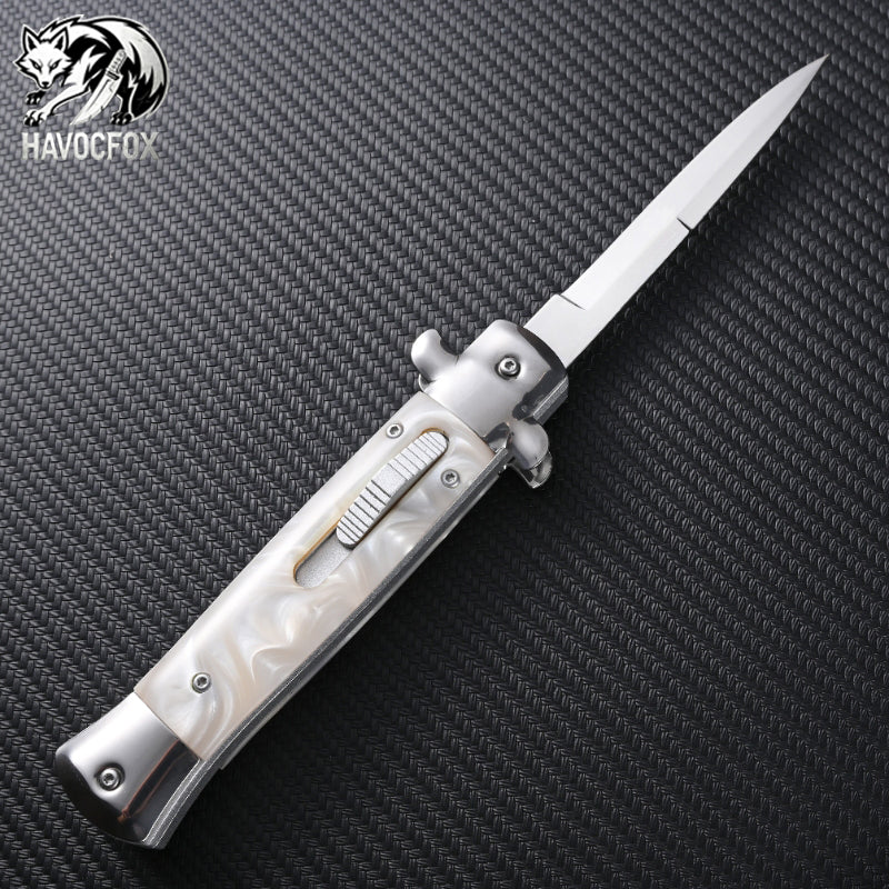 9" Stiletto-style OTF Automatic Knife