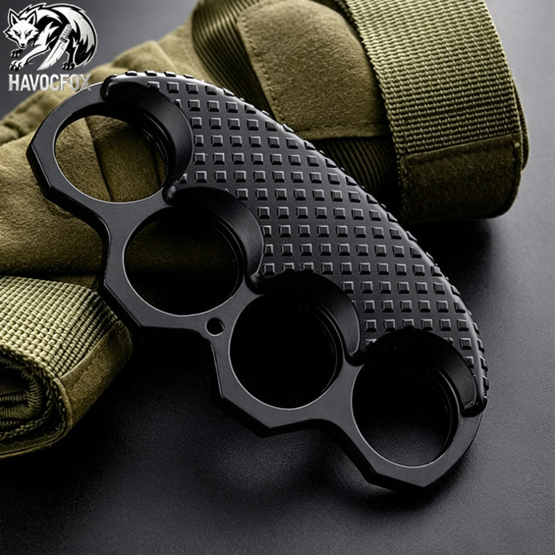 Thickened Four finger Brass Knuckles self defense-GS145