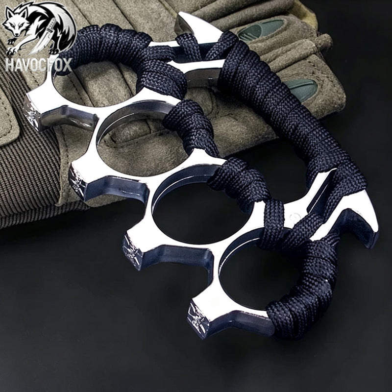 Thickened Four finger Brass Knuckles self defense-GS145