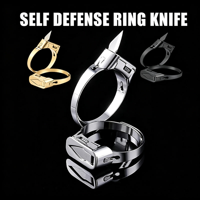 Metal Self Defense Ring Knife- GS138