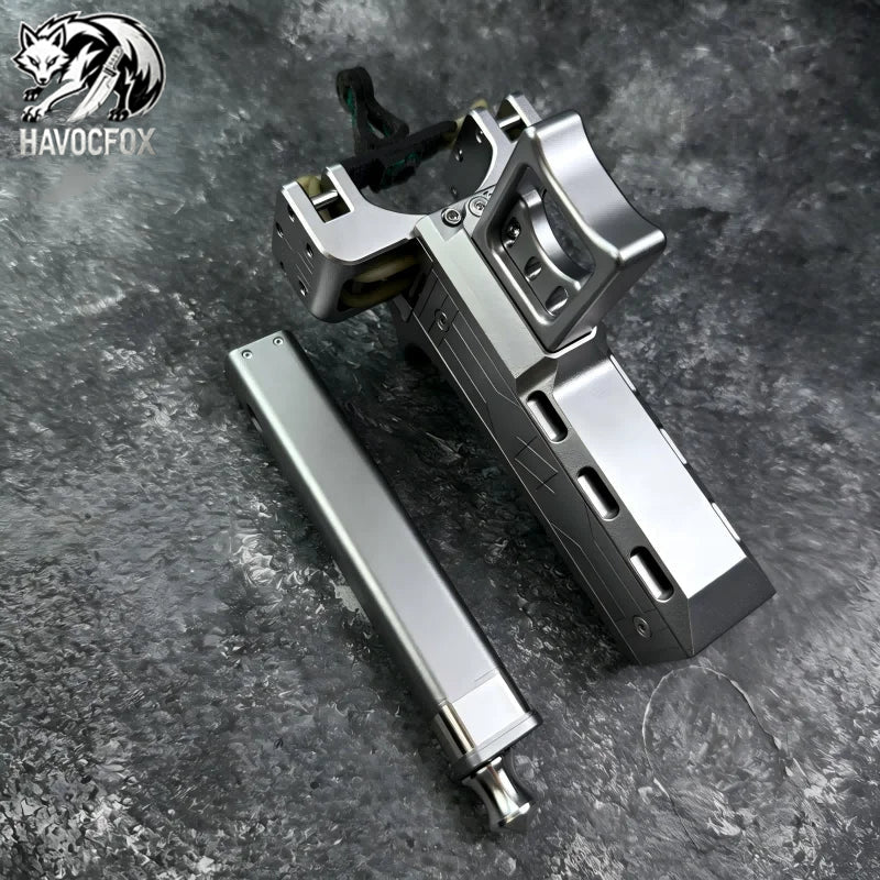 GS272 Semi-auto V5 Slingshot with Double Magazine High Precision CNC Aluminum Alloy