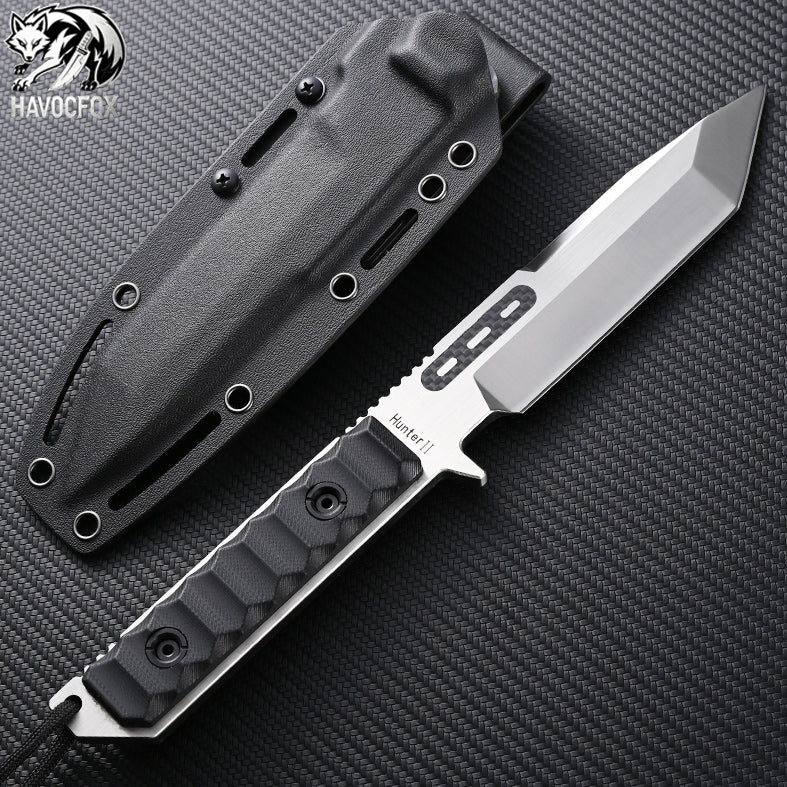 8mm Thick Hunter II Tactical Fixed Blade Knife