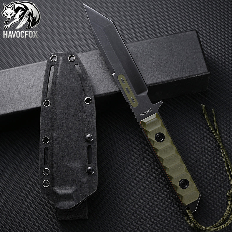 8mm Thick Hunter II Tactical Fixed Blade Knife