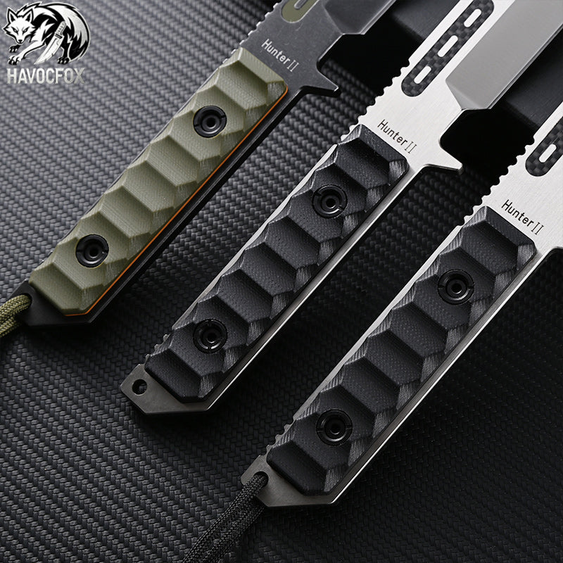 8mm Thick Hunter II Tactical Fixed Blade Knife