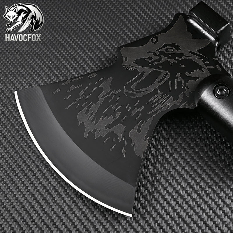 Outdoor survival multi-functional assembly tactical axe