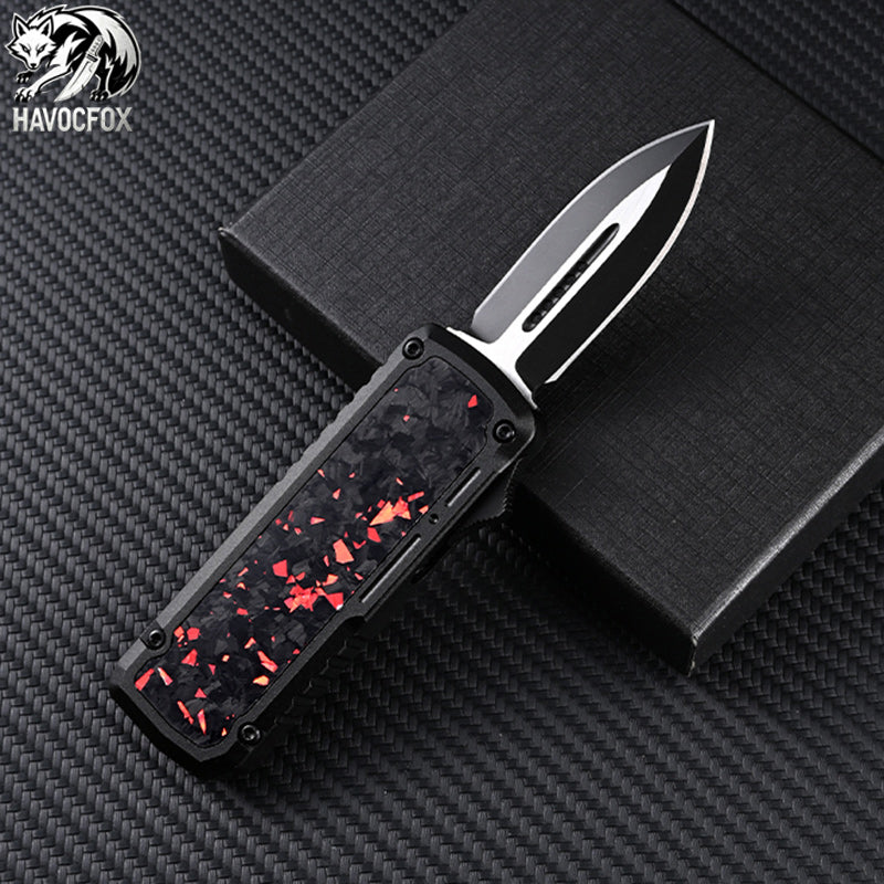 Microtech Exocet Money Clip OTF Automatic Knife
